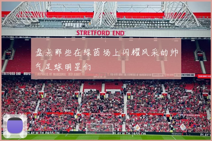 盘点那些在绿茵场上闪耀风采的帅气足球明星们